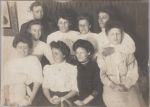 Young Lorena on far right